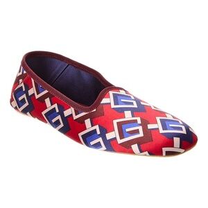 Gucci Bold Red and Blue Loafers